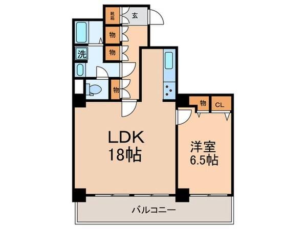 ﾘﾊﾞ-ｼﾃｨ21ｲ-ｽﾄﾀﾜ-ｽﾞ6号棟の物件間取画像